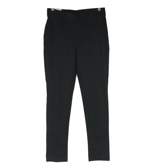 ANNE KLEIN - WOMEN'S SMALL - GRAY TUMMY CONTROL PONTE PANTS - Picture 1 of 8